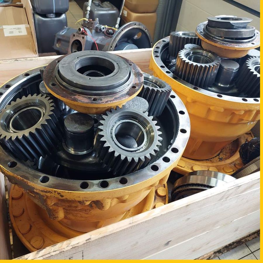 Regeneracja mostów napędowych osi