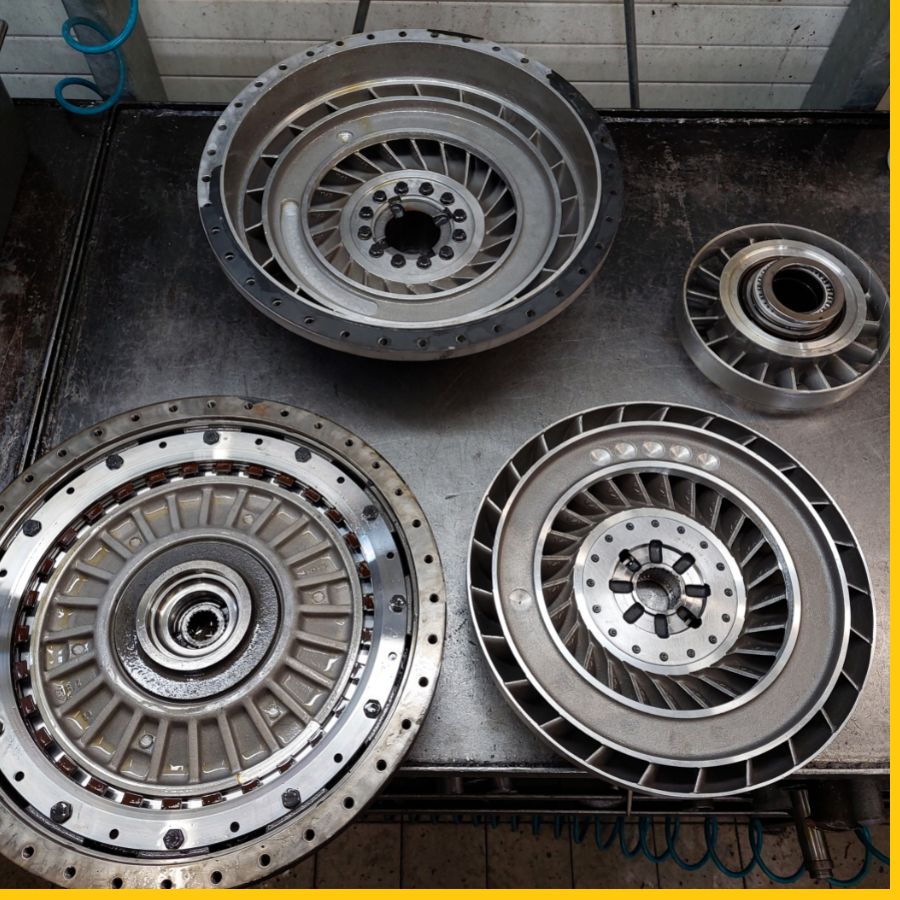 Regeneracja sprzęgieł hydrokinetycznych